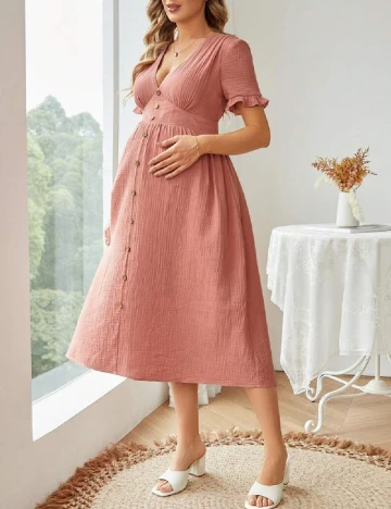 Rochie medie SHEIN Maternity, roz