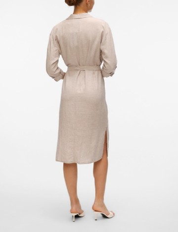 Rochie medie Vero Moda, crem