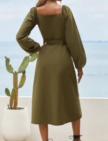 Rochie medie SHEIN, verde