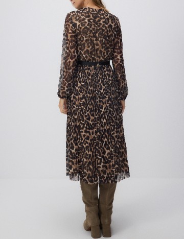Rochie medie Reserved, animal print