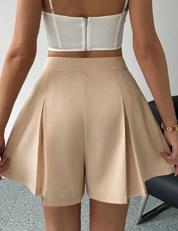 Fusta pantalon SHEIN, crem