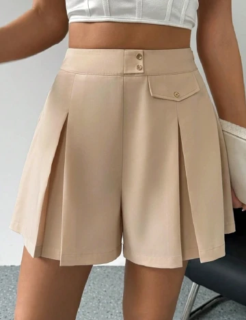 Fusta pantalon SHEIN, crem