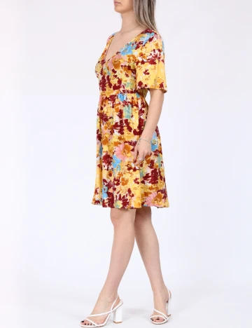 Rochie scurta Vero Moda, mix culori