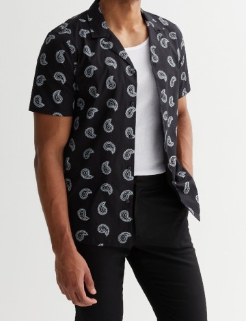 
						Camasa New look, negru