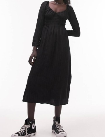 Rochie medie Top Shop, negru