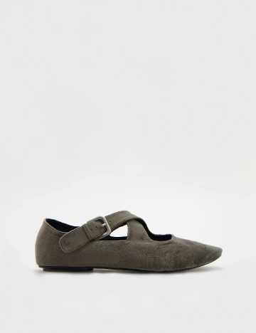 Pantofi Reserved, gri Gri