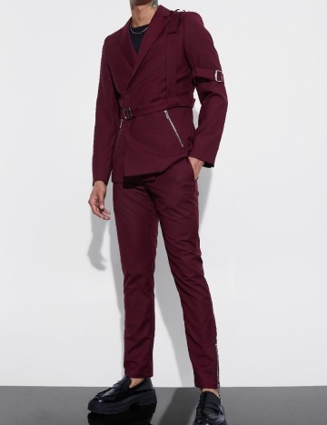 Pantaloni Boohoo MAN, visiniu