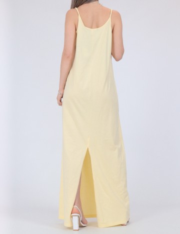 Rochie lunga Vero Moda, galben