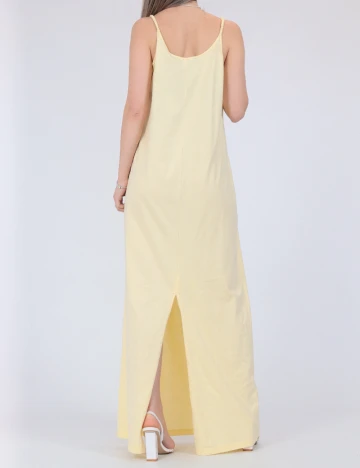 Rochie lunga Vero Moda, galben