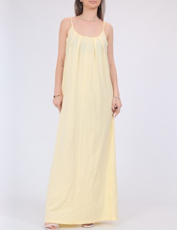 Rochie lunga Vero Moda, galben