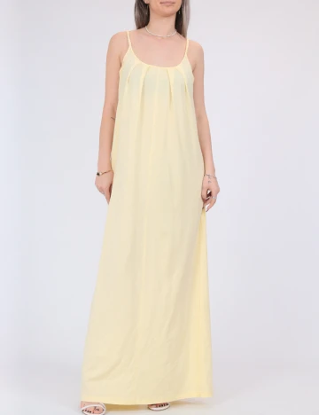 Rochie lunga Vero Moda, galben