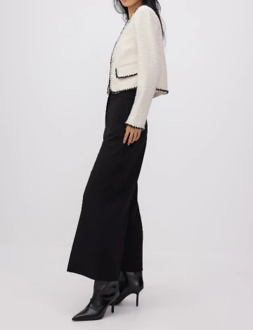 Pantaloni Reserved, negru