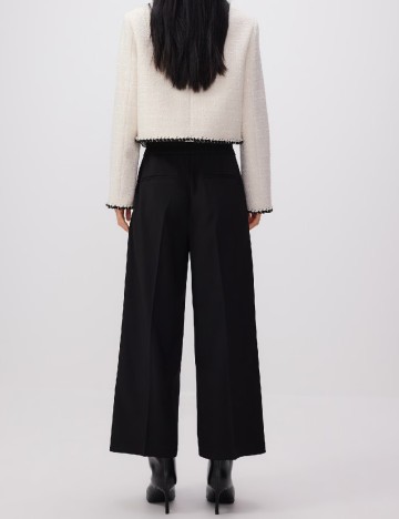 Pantaloni Reserved, negru