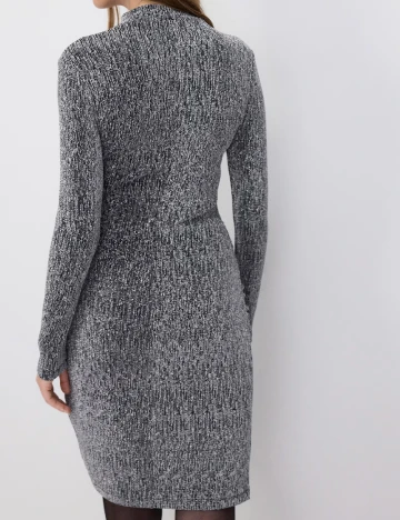 Rochie scurta Reserved, gri