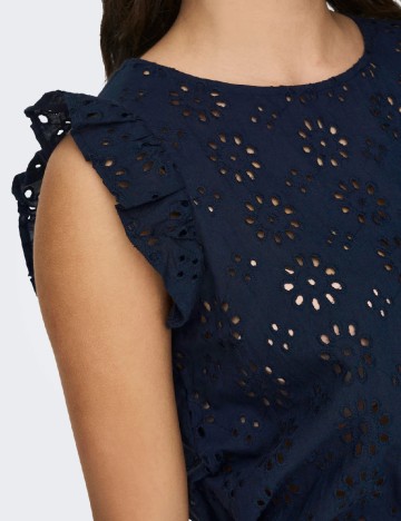 Bluza Jacqueline de Yong, bleumarin