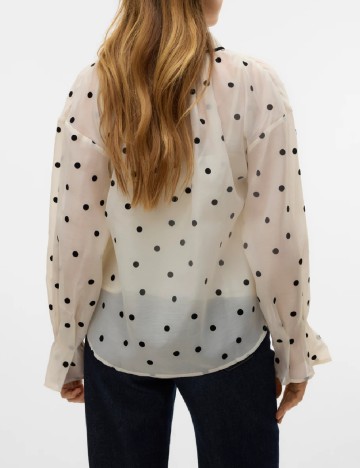 Camasa Vero Moda, crem