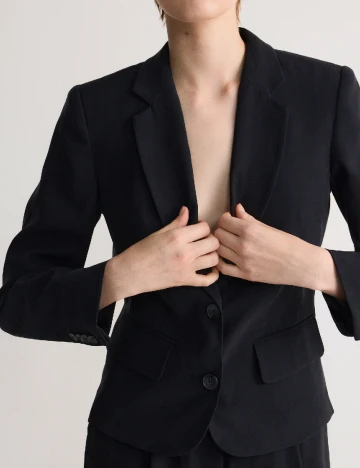 Sacou Reserved, negru