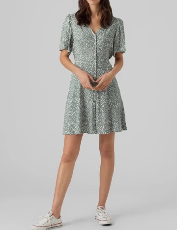 Rochie scurta Vero Moda, verde