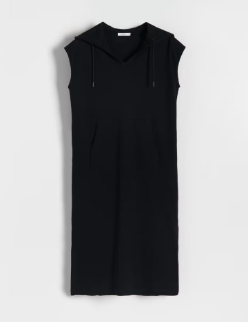 Rochie medie Reserved, negru