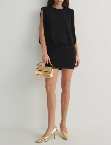 Rochie scurta Reserved, negru