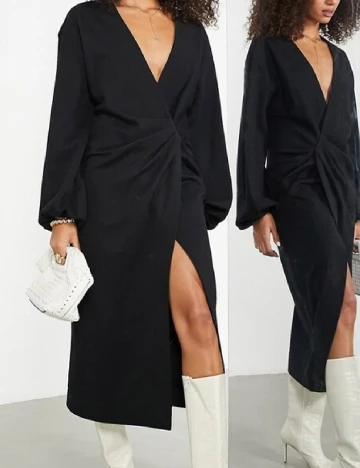 Rochie medie ASOS, negru
