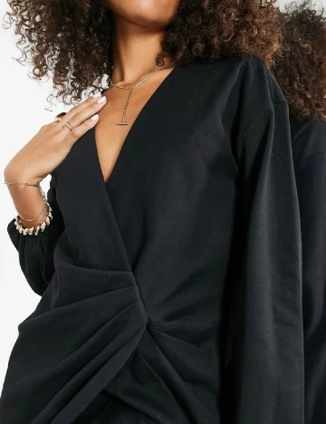 Rochie medie ASOS, negru