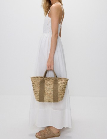 Rochie lunga Reserved, alb