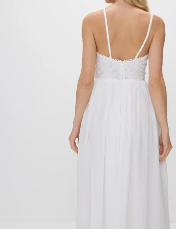 Rochie lunga Reserved, alb