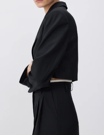 Sacou Reserved, negru