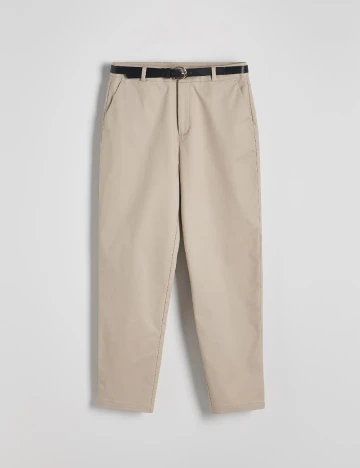 Pantaloni Reserved, crem