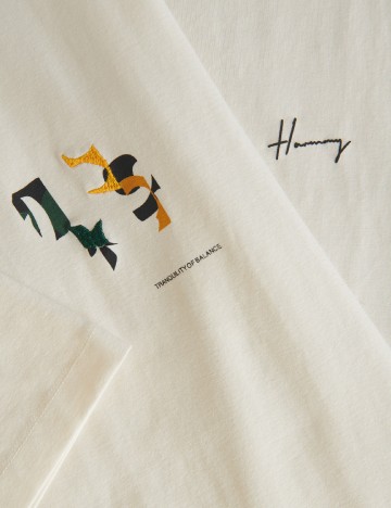 Tricou Reserved, crem