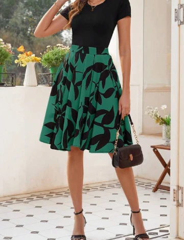 Fusta SHEIN, verde
