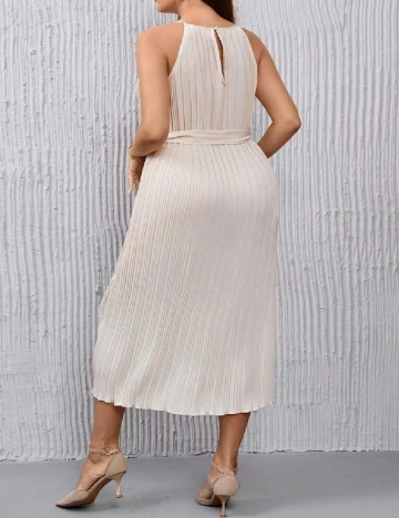 Rochie medie SHEIN CURVE, crem
