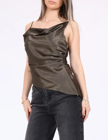 Maiou Top Shop, verde inchis Verde