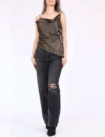 Maiou Top Shop, verde inchis Verde