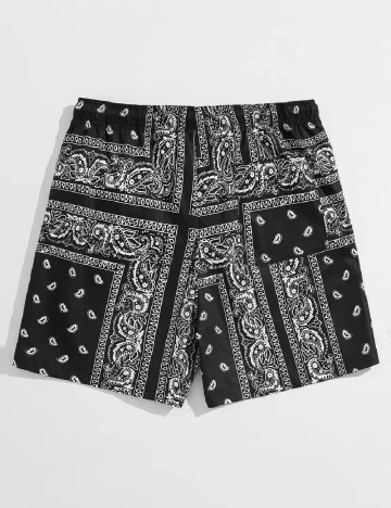 Pantaloni scurti SHEIN, negru Negru