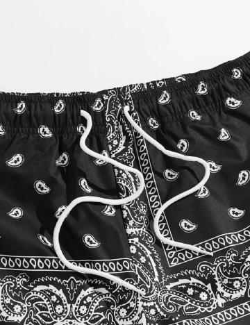 Pantaloni scurti SHEIN, negru Negru