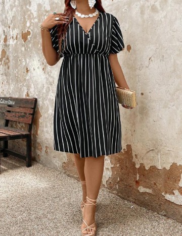 
						Rochie scurta SHEIN CURVE, negru
