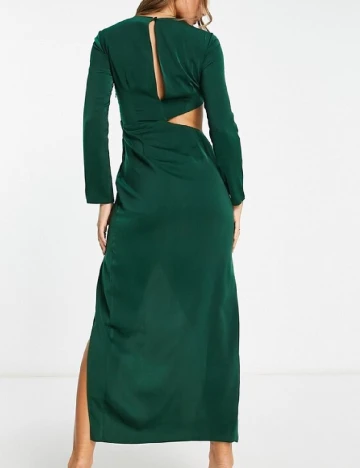 Rochie lunga ASOS, verde Verde