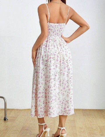 Rochie medie SHEIN, alb