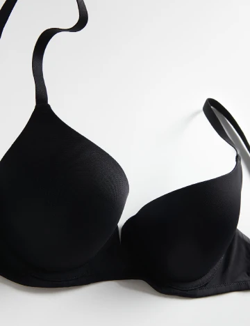 Sutien Reserved, negru Negru
