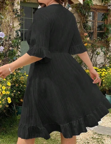 Rochie medie SHEIN CURVE, negru