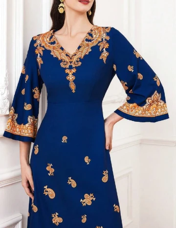Rochie medie SHEIN, albastru
