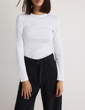 
						Bluza Reserved, alb