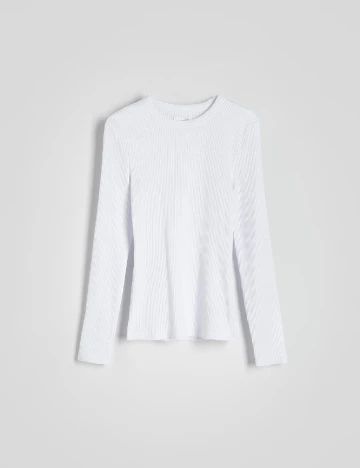 Bluza Reserved, alb
