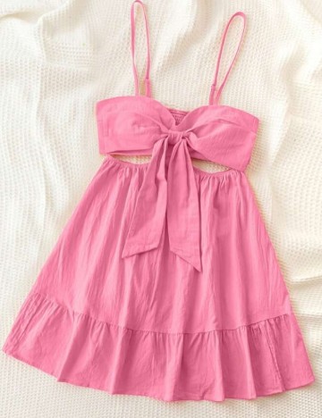 Rochie scurta SHEIN, roz