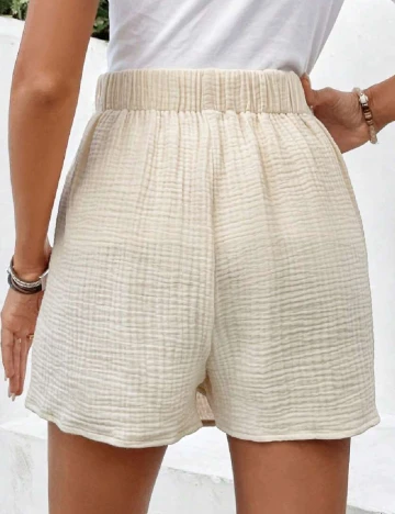 Fusta pantalon SHEIN, crem