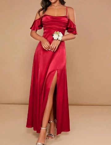 Rochie lunga SHEIN, rosu