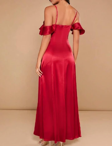 Rochie lunga SHEIN, rosu