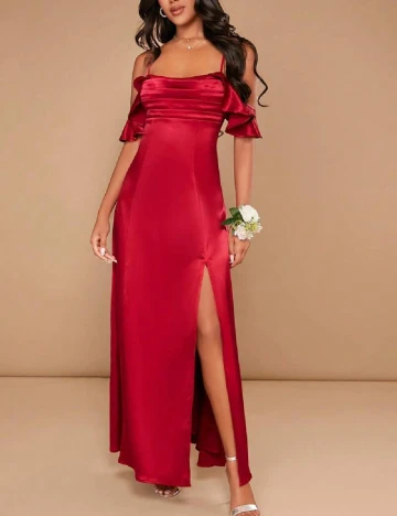 Rochie lunga SHEIN, rosu